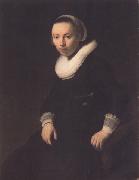 REMBRANDT Harmenszoon van Rijn Portrait of a young woman seated (mk33) china oil painting artist